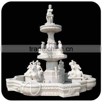 Marble Horse Fountain,stone Block Fountain VLF-N004S photo-3