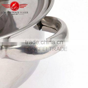 High Quality 3pcs European Style Stainless Steel Cooking Pot photo-6