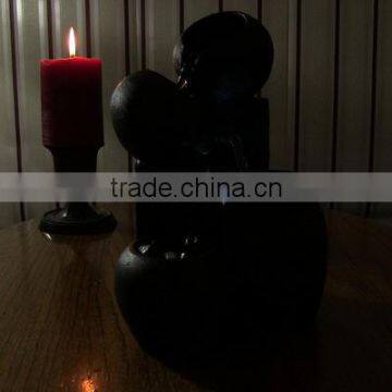 Four Cascading Bowls Tabletop Fountain With LED Lights photo-3