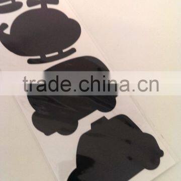 Bus, Car, Helicapter Design Decorative Chalkboard Label for Glass Bottle, Chalkboard Label Sticker photo-6