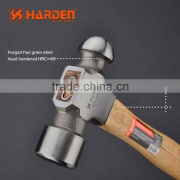 Professional 450g Ball Peen Hammer With Wood Handle