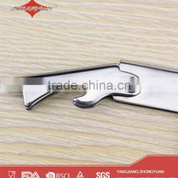 ZY-K1043 Fancy Stainless Steel Bottle Opener Wine Corkscrew for Wholesale photo-4