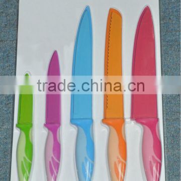 Ceramic Coated Blade Kitchen Chef Knife Set