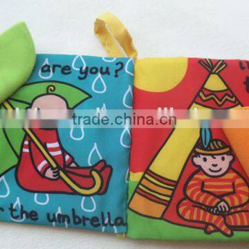 Hot Intelligence Development Cloth Cognize Hide and Seek Book Educational Toys For Kids Babys photo-3