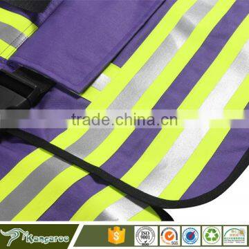 High Visibility Purple Safety Vest photo-5