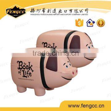 2016 hot sale promotional animal shaped PU stress balls