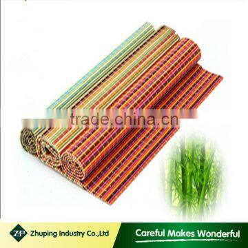 ANJI ZHUPING colourful promotional bamboo placemat