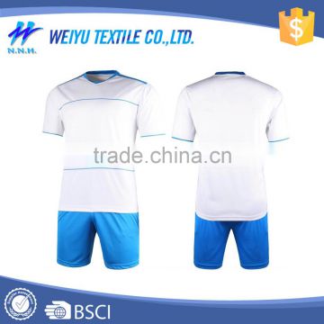 Wholesale latest custom summer cheap soccer jersey set