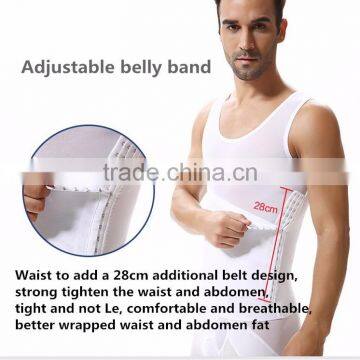 Men slimming body shaper/Wholesale Men Slimming Belly Lift Vest Corset Body Shaper