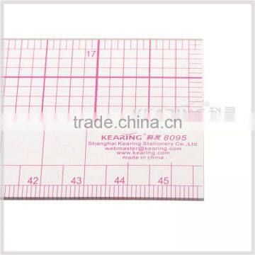 Kearing Brand Manufacture High Quality 45cm&18" Straight Flexible 1.2mm Thickness Plastic Garment Ruler for Fashion Design#8095 photo-4