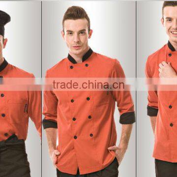 oem kitchen cotton chef coat uniform direct supplier