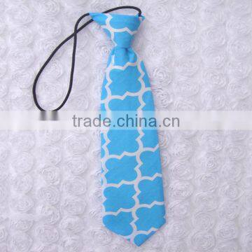 Small blue convenient kids tie Toddler Pre-Tied