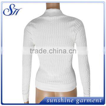 2017New Style Lady Fashion V Neck Long Seleve Top photo-3