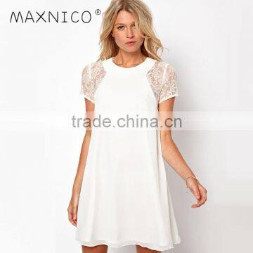 Maxnegio women lace summer dress