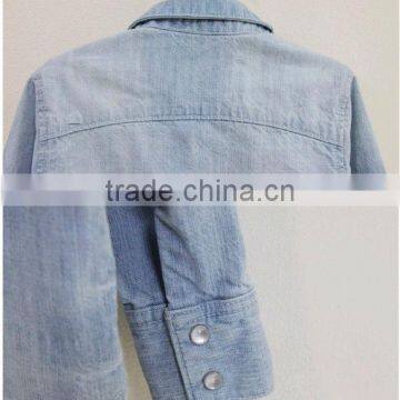 Newest Style Autumn/spring Season Children Young Girls Jean Coat photo-4