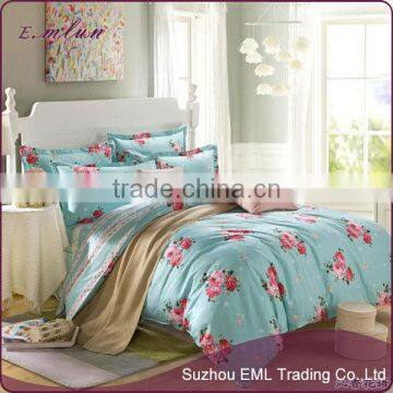 2016 New Style Design Pure Cotton Bedclothes and Half Reactive Printed Twill Cotton Bedding Four Sets EML-12-W1003 photo-5