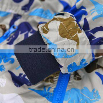 2015 Fashion Printed Winderproof Winter Jacket For Child