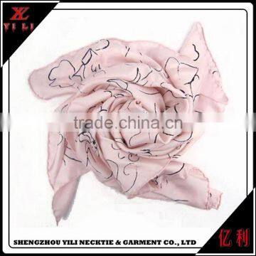 Fashion Custom Print Women New Silk Neckerchief photo-6
