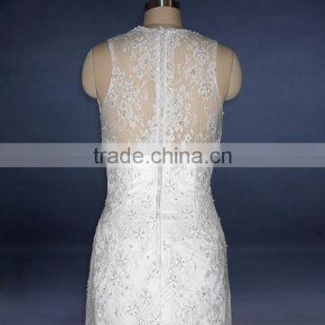 Fancy Fashional Bride Lace Wedding Dresses photo-5