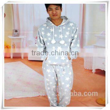 Pajamas for Adult Men's Hooded Winter Sleepwear photo-2