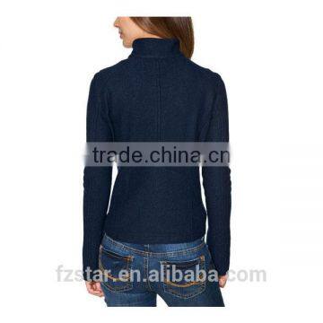 Women Custom Wool Bomber Jacket AD8901 photo-2