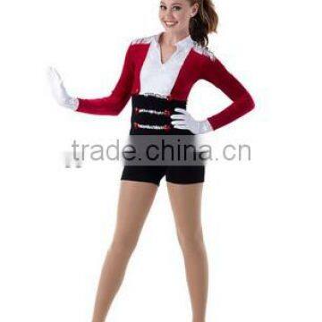 2014- -adults usher dance jazz costume pant- dashing women usher dance wear -child&adult--dashing girl cool danced suit