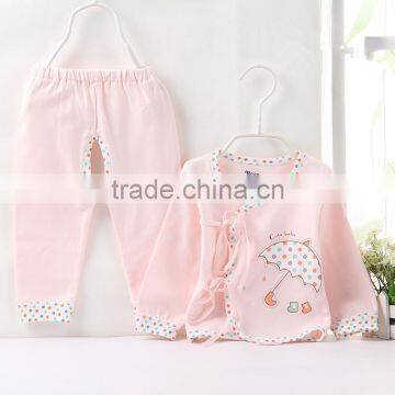 2017 Newest Style Baby Bamboo Clothing Set Infant Organic Cotton Clothes photo-6