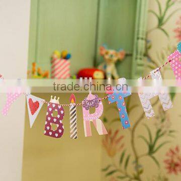 Hot Selling Party Decoration Bunting Flag/ Birthday Pennant photo-4
