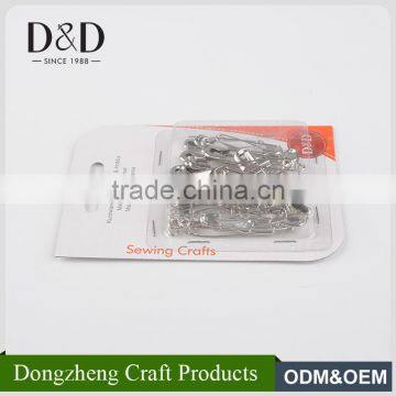 Chinese Factory Wholesale Different Size 36 Piece Fancy Silver Safety Pins photo-3