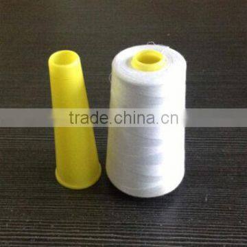 HOT SALE CHEAP 5000YDS BLEACH WHITE 50S/2 POLYESTER SEWING THREAD