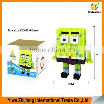 Hot Sale Cartoon Mode 3D Mini Diamond Building Education Blocks Toys for Child Toy photo-3