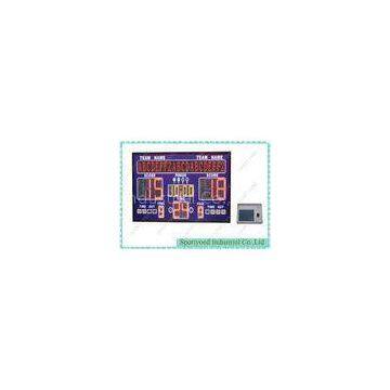 Digital Electronic Basketball Scoreboard With Led Moving Message Display