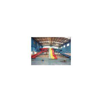 Indoor Combination Kid Water Slides With Open Spiral / Rainbow Slide