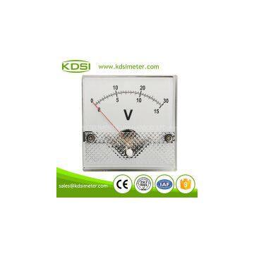Instant flexible  BP-80 DC100uA 0-15V 0-30V double scale plate analog voltmeter