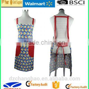 BSCI Printed packageThe bakery apron overalls uniforms