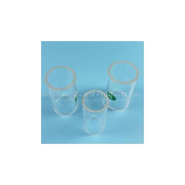 Thick Clear Glass Tube