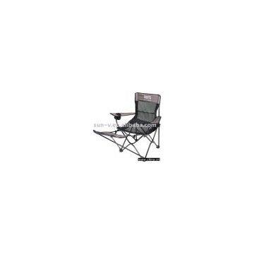 Armchair with airmesh and footrest, Beach Chair, Mesh Chair