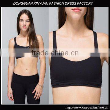 Open Back Lightweight Mesh Yoga Sports Bra