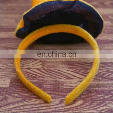 Children Halloween Cosmetics Hat Headdress Halloween Party Smile Face Pumpkin Headband photo-3