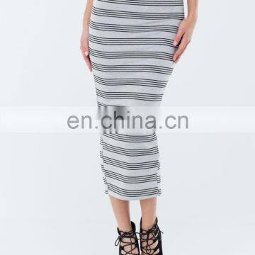 2015 New Trend Maxi Beautiful Girl Striped Skirt Sexy Skirt Sex Pics photo-3