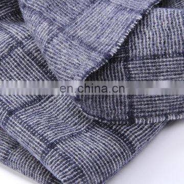 Inner Mongolia 2017 Autumn Winter Woolen Thick Men Warm Classic Plaid Long Tassel Wool Scarf