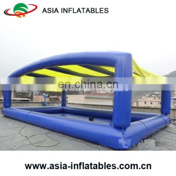 Customized Inflatable Swimming Pool with Shady Tent for Water Sports