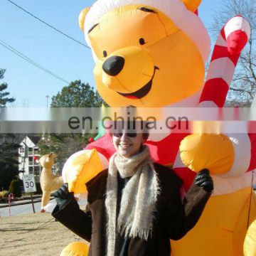 inflatable bear for Christmas