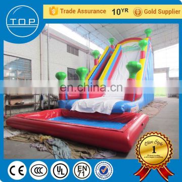 Commercial commercial water swimming pool slide inflatable combo for sale