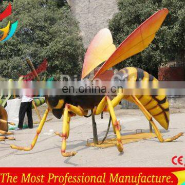 Outdoor vivid simulation animatronic insect model