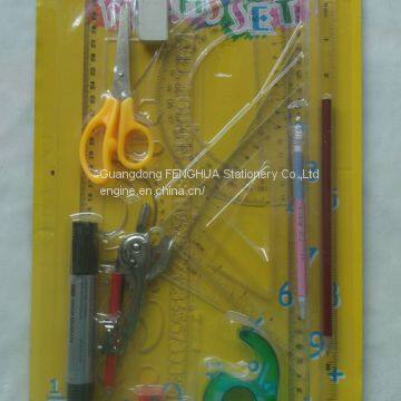 14 PCS Stationery Set Maths Set Blister Stationery Combo Stationery photo-4