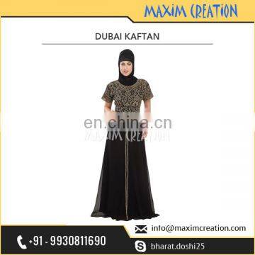 Highly Preferable Stylish Aesthetic Dubai Kaftan Dress Made from Quality Material