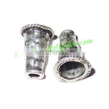 Silver Plated Cones, Size: 13x9mm, Weight: 0.92 Grams. BMSPCN013