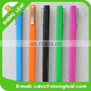 Rectangular with clip pen