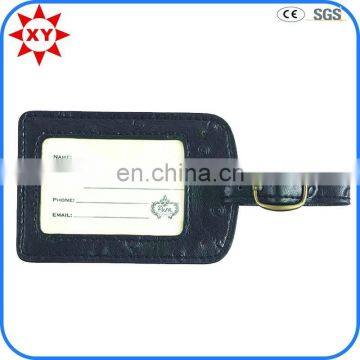 High Quality Personalized Bright Color Leather Luggage Tag photo-2